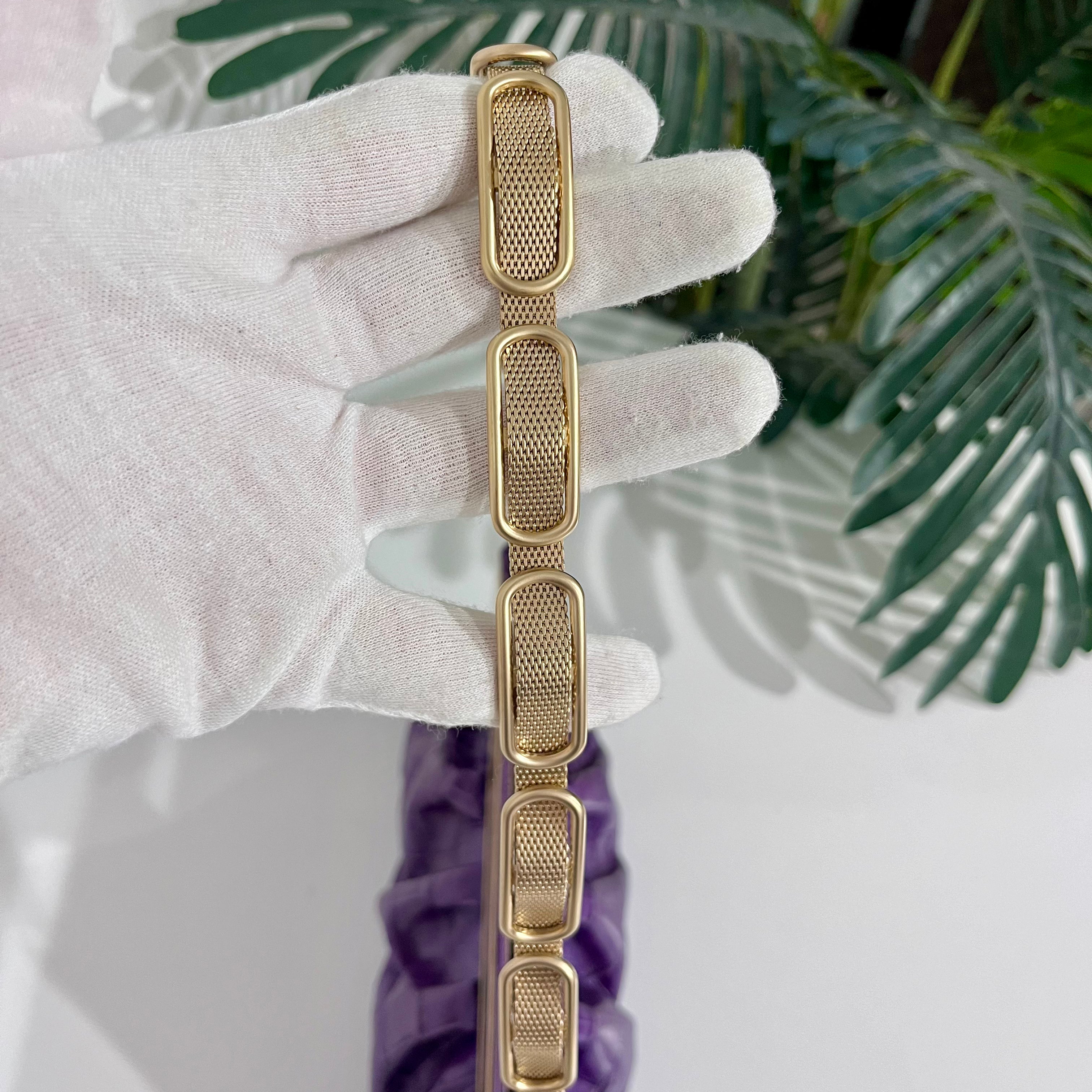 Versace F/W 2008 Purple Crocodile Embossed Leather & Gold Metal Clutch