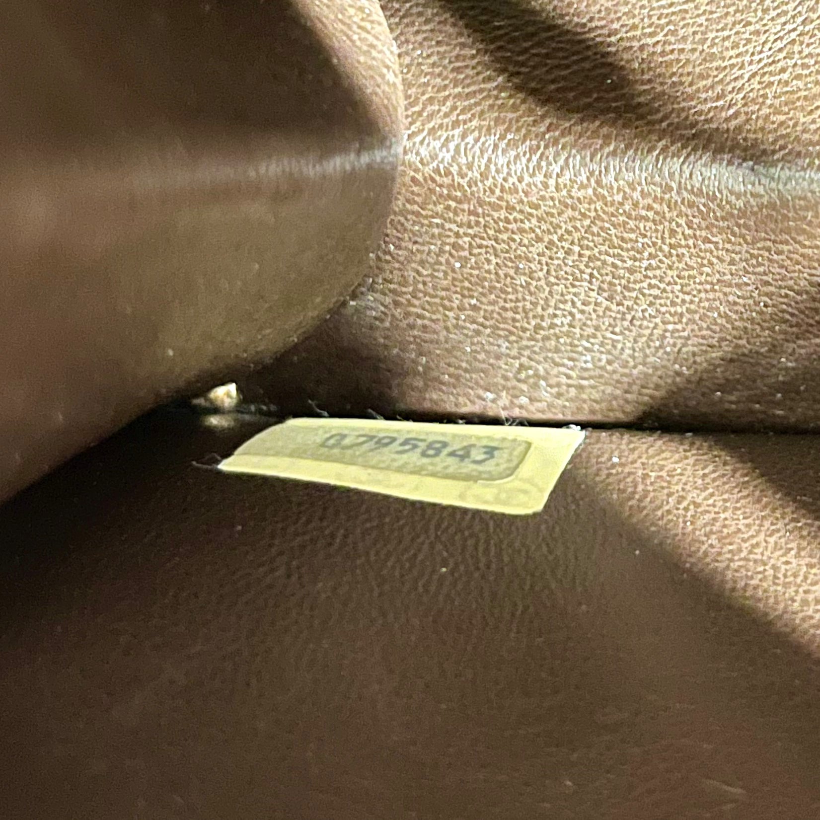 Chanel Vintage Brown Lizard Skin & Gold CC Logo Envelope Flap Bag