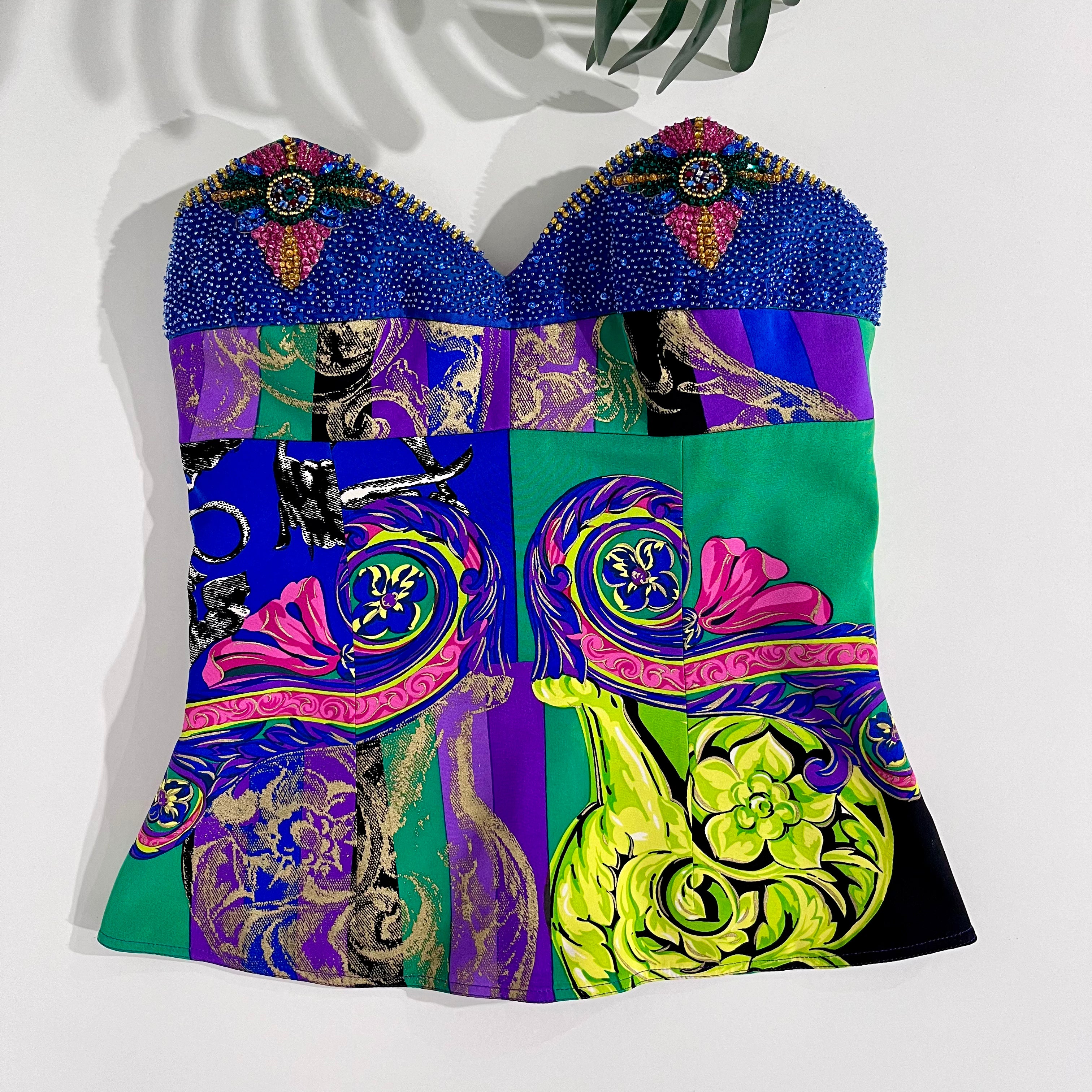 Istante by Gianni Versace Crystal Bustier