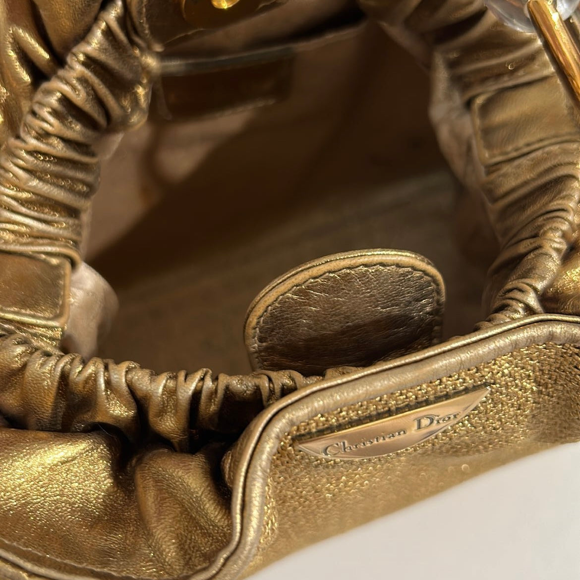 Dior Gold Malice Bag