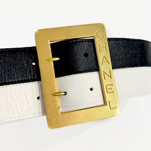 Chanel // Black Quilted Leather Belt – VSP Consignment