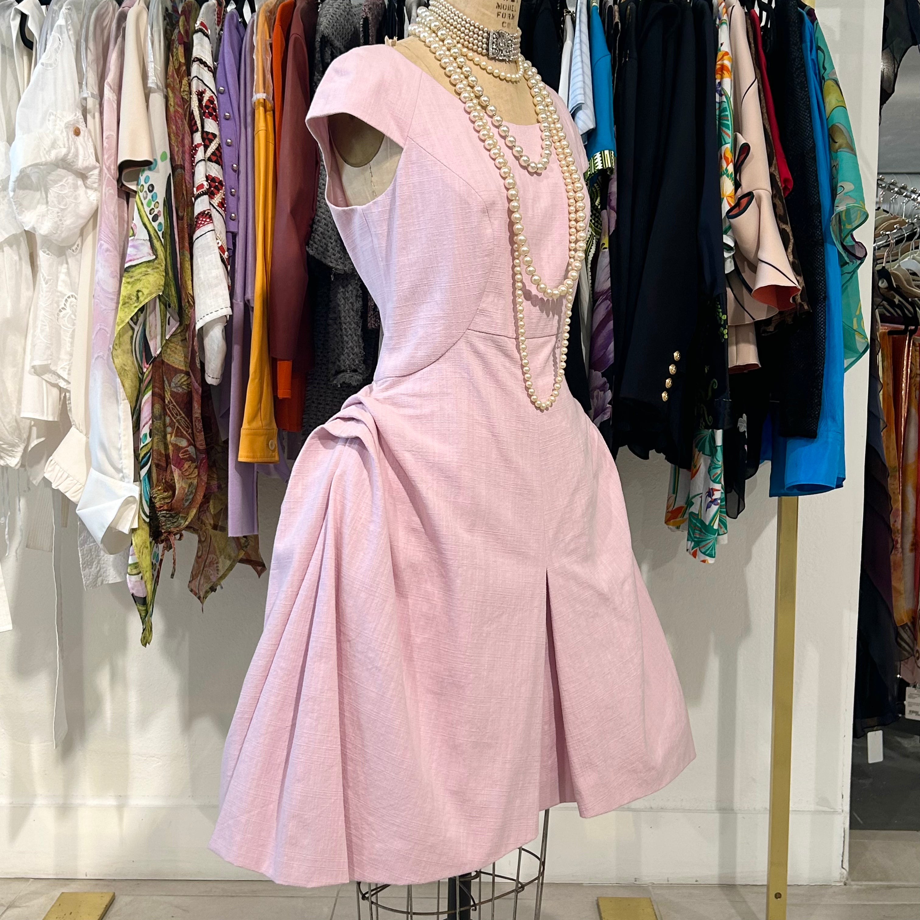 Chanel sales pink dress