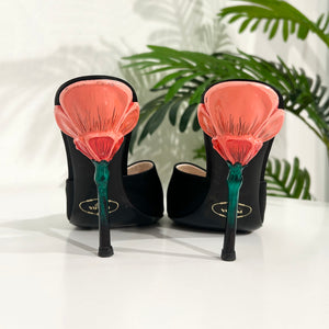 Prada Flower Heels
