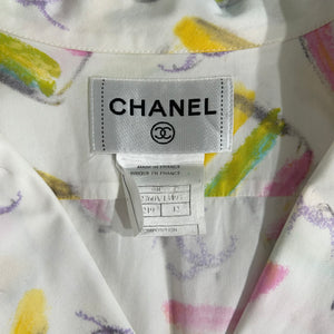 Chanel Cake Print Blouse
