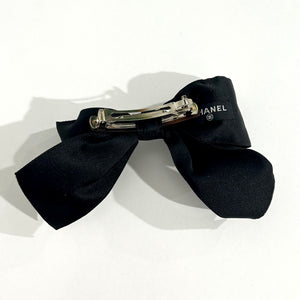 Vintage Chanel Black Hair Bow