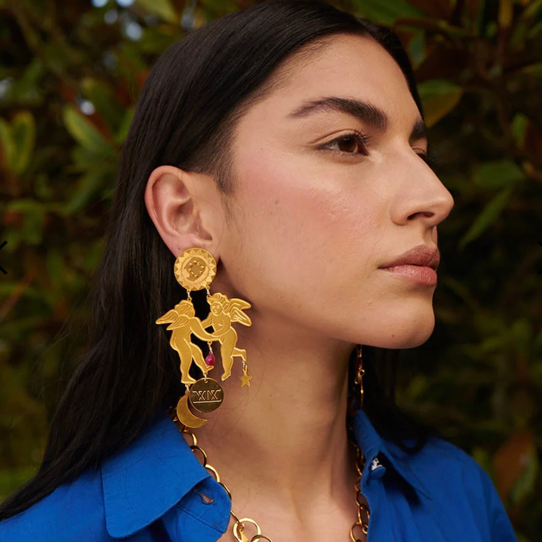 Mercedes Salazar Querubines Earrings