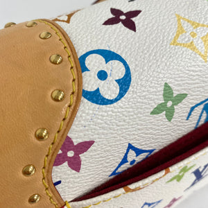 Takashi Murakami White Monogram Multicolore Coated Canvas Marylin Bag, Handbags and Accessories, 2023