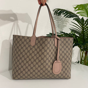 Gucci small turnaround reversible leather tote sales