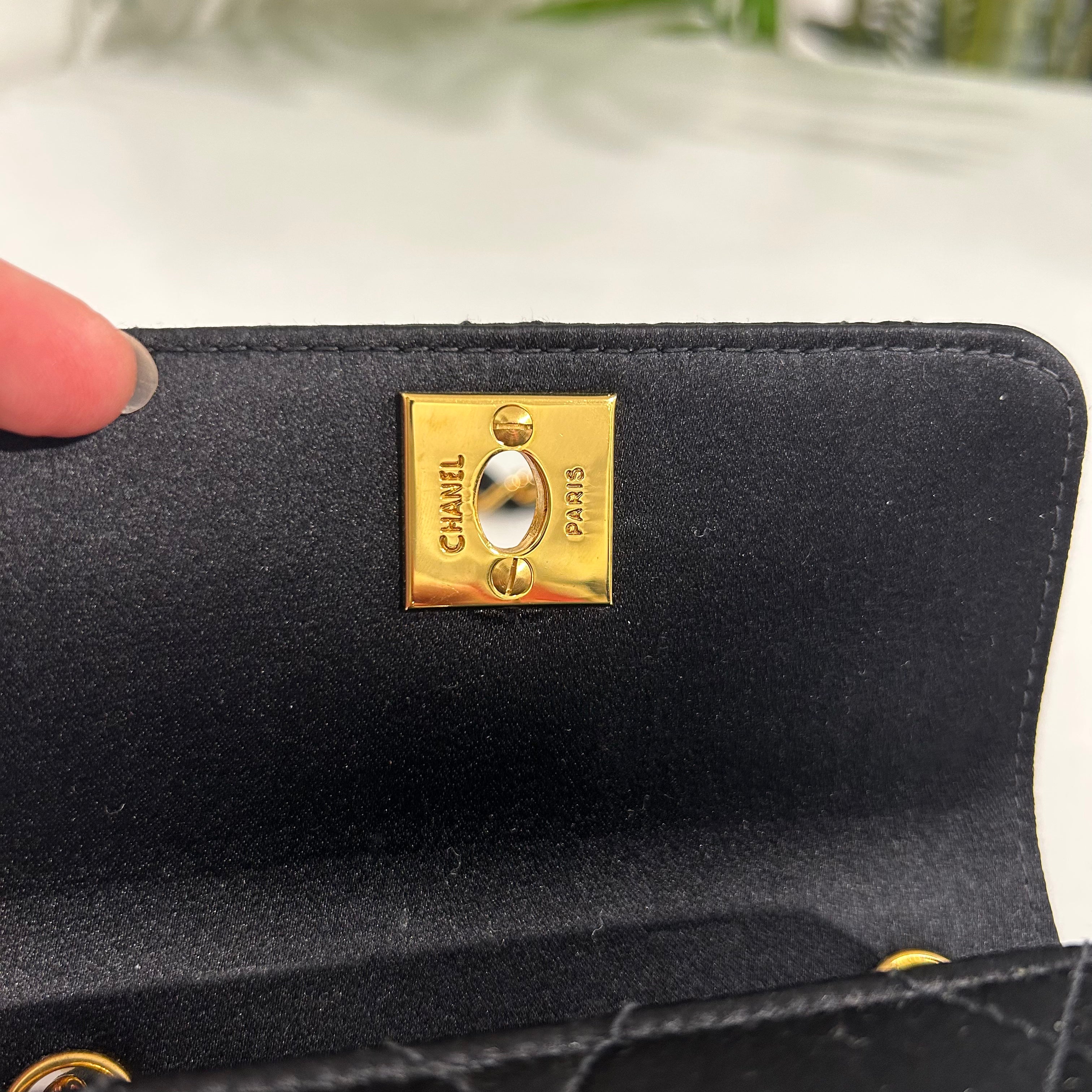 Owning a Piece of History: Vintage 1983 - 1984 (?) Chanel Single Flap Purse  from when Karl Lagerfeld started • Save. Spend. Splurge.