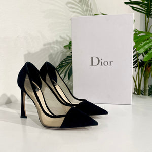 Dior sales black heels