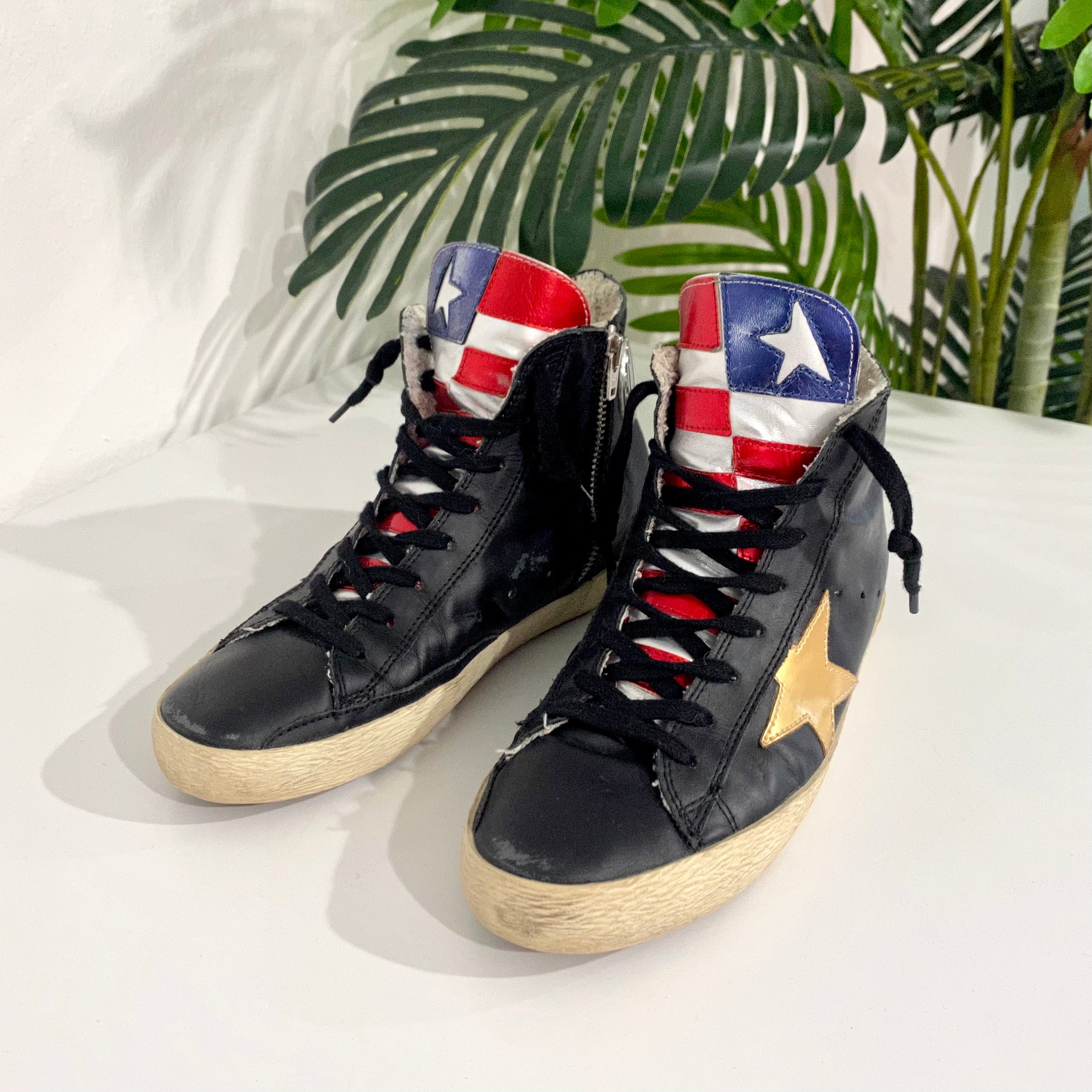 Golden goose black deals francy