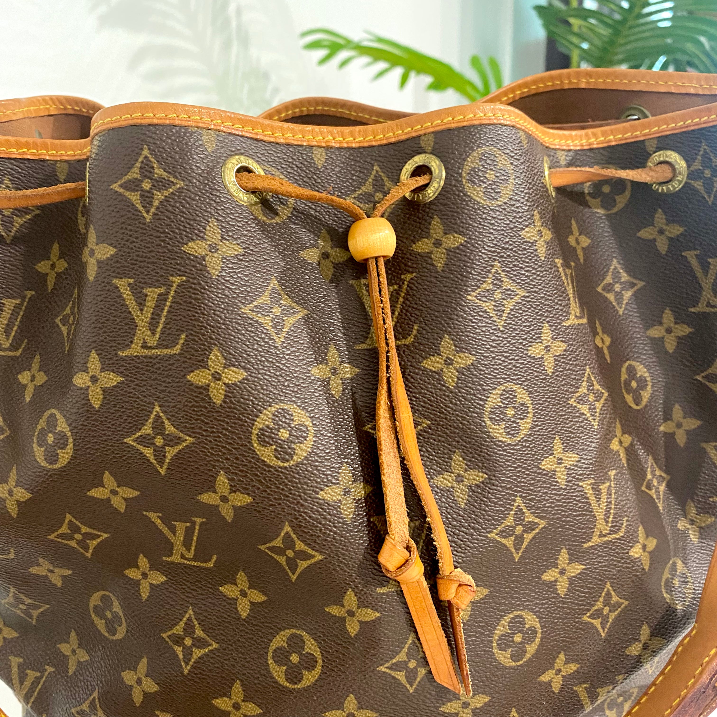 Louis Vuitton Vintage Noe Bucket Bag – Dina C's Fab and Funky