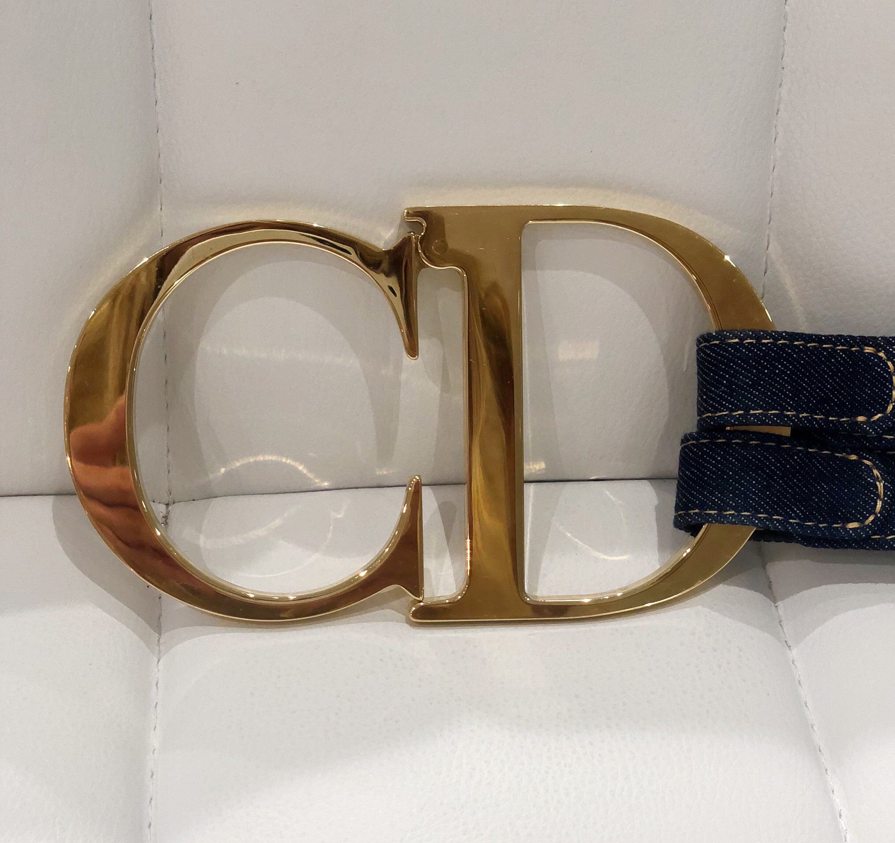 Christian Dior Massive Logo Belt