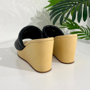 Chanel Vintage Wedge Sandals