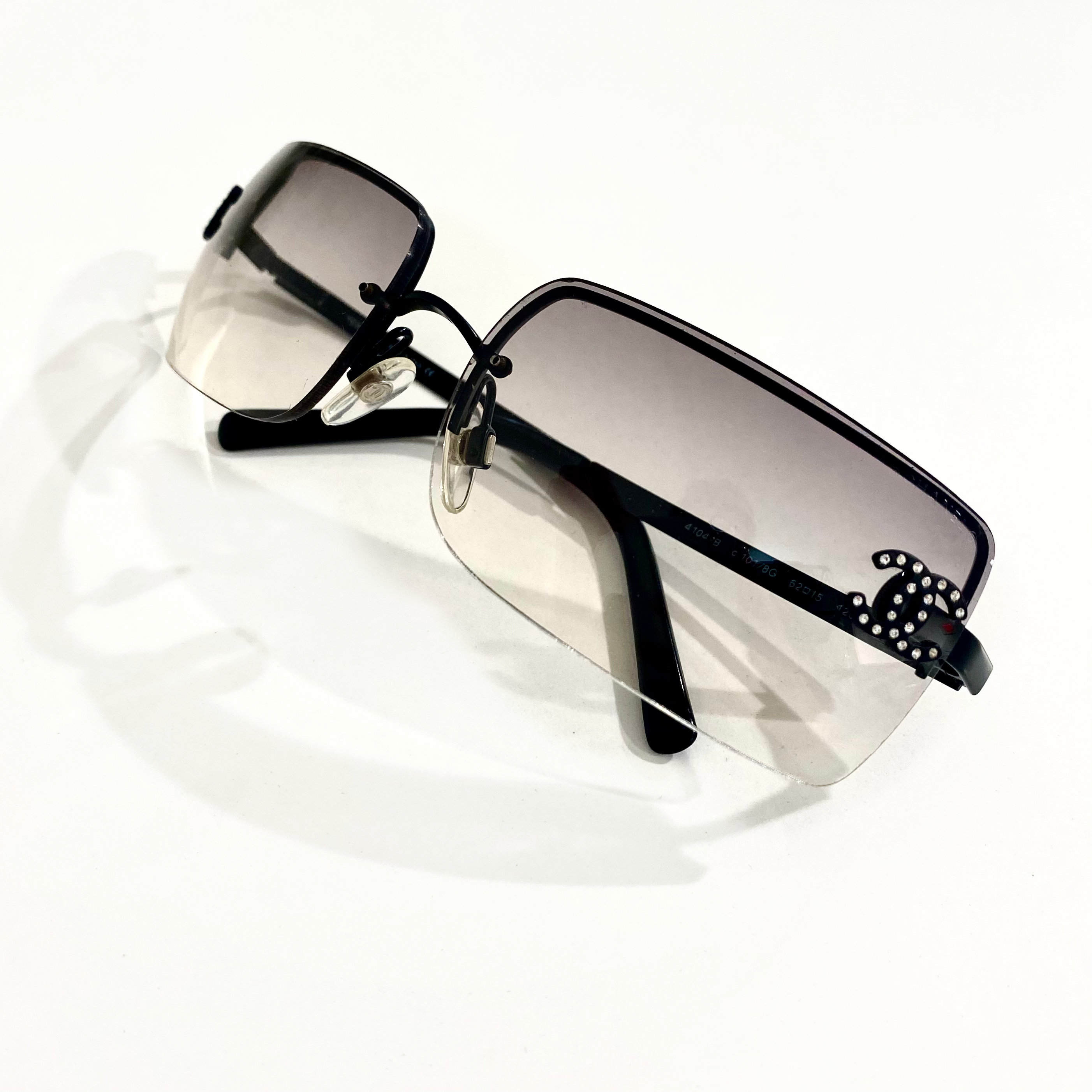 Chanel Rimless Sunglasses Dina C s Fab and Funky Consignment