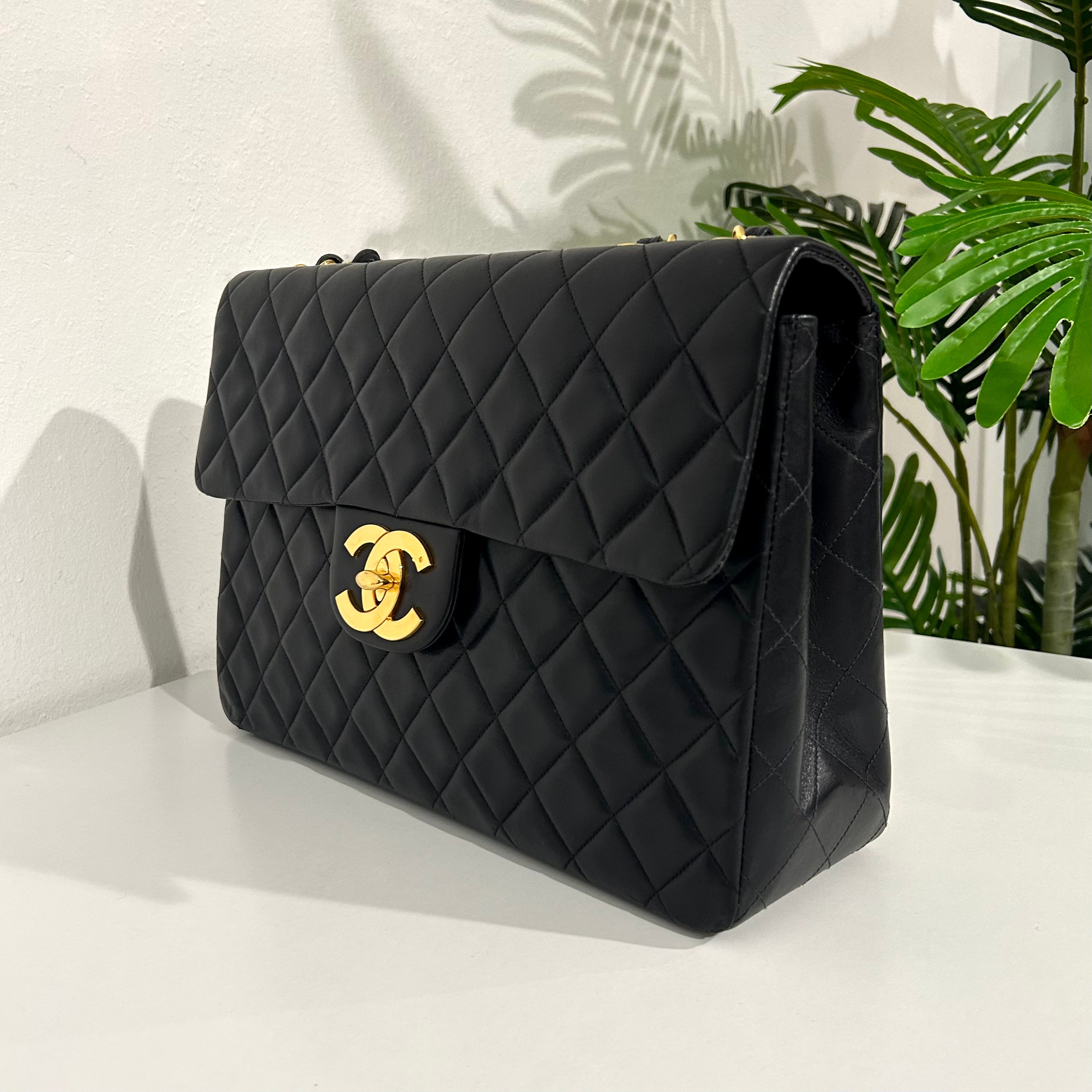Vintage Chanel Jumbo Single Flap Bag