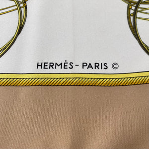 Hermès Les Voitures a Transformation Scarf