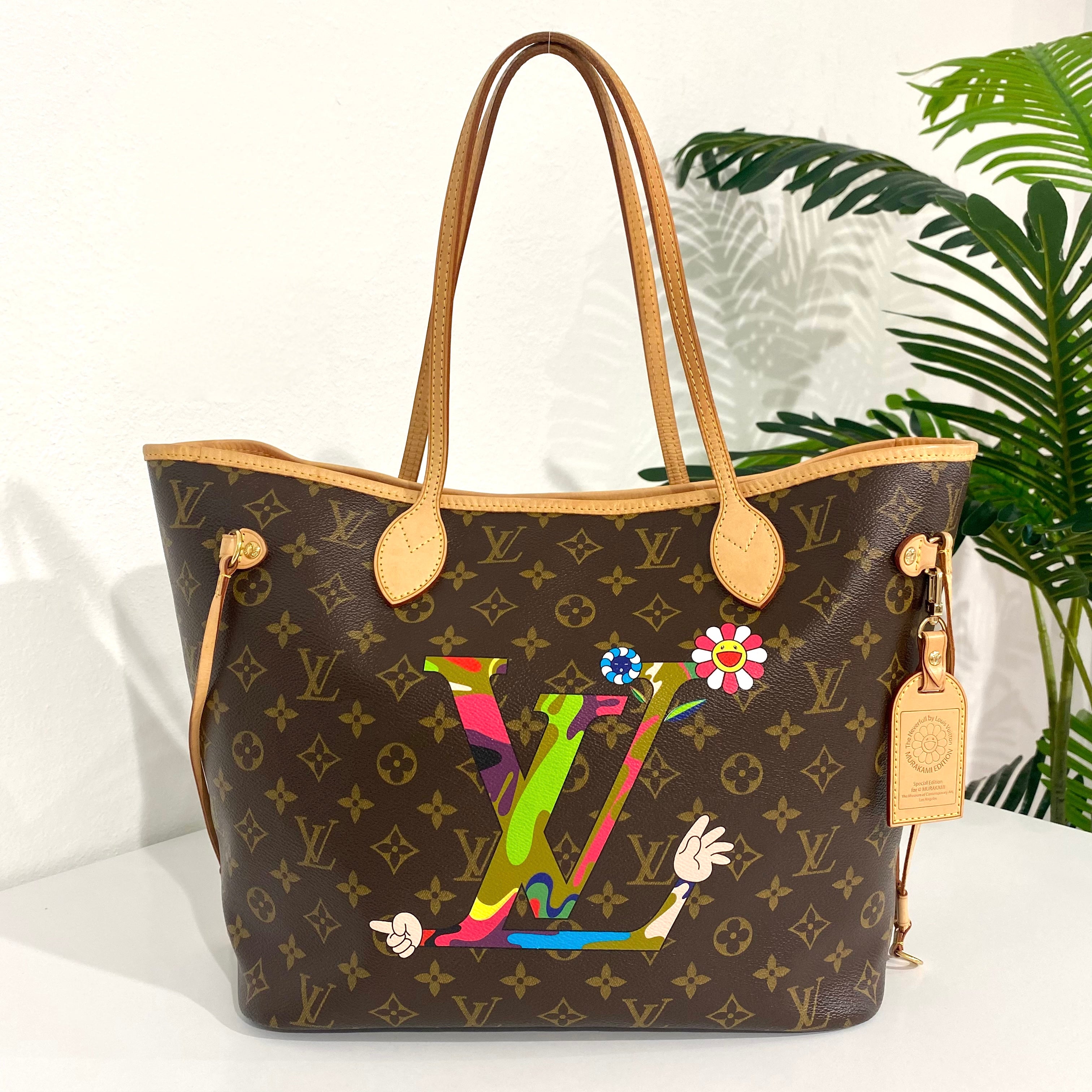 Louis Vuitton Van Gogh Neverfull MM – Dina C's Fab and Funky Consignment  Boutique