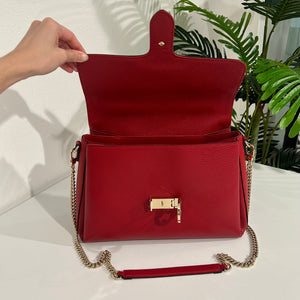 Gucci Red Dollar Handle Bag
