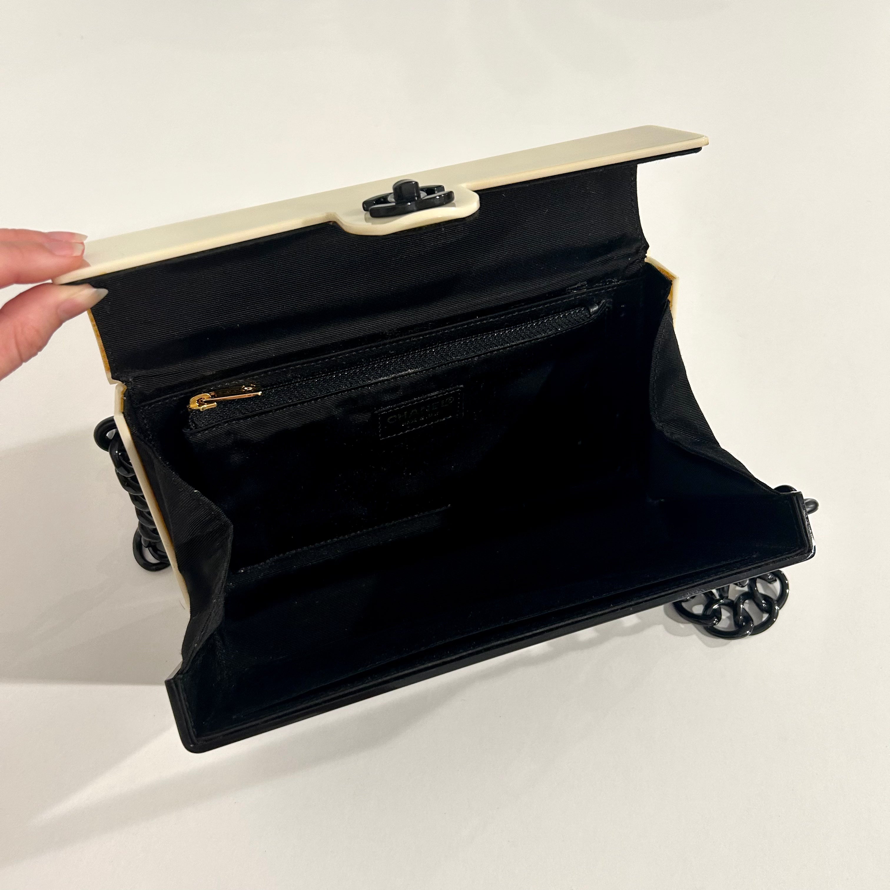Chanel Vintage Acrylic Flap Bag