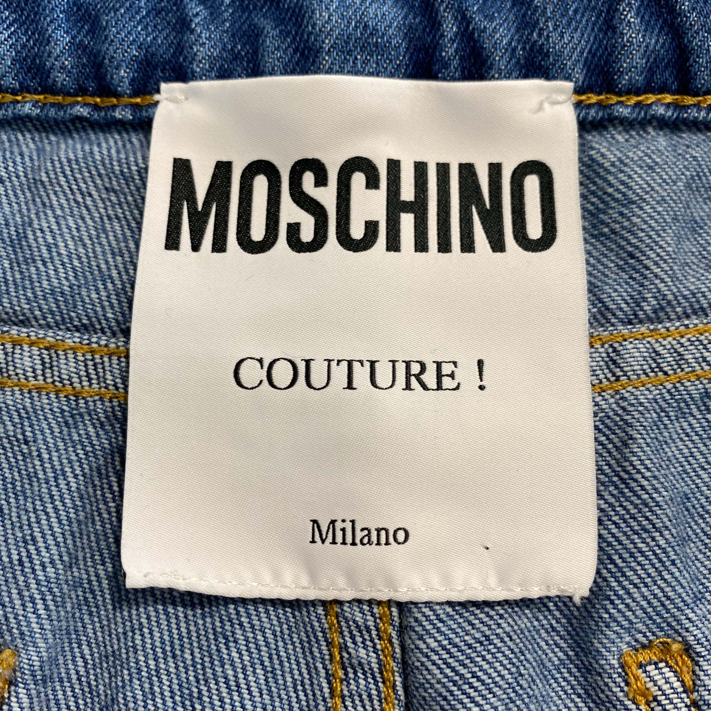 Moschino Trompe L’oeil Jeans