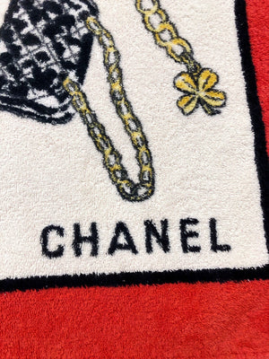 Chanel Vintage Icon Print Towels