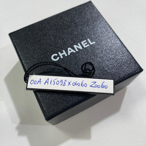 Chanel Silver Ball Earrings