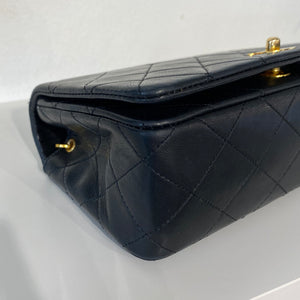 Chanel Vintage Midnight Blue Flap Bag