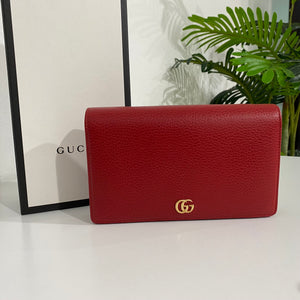 Gucci Red Marmont Mini Bag