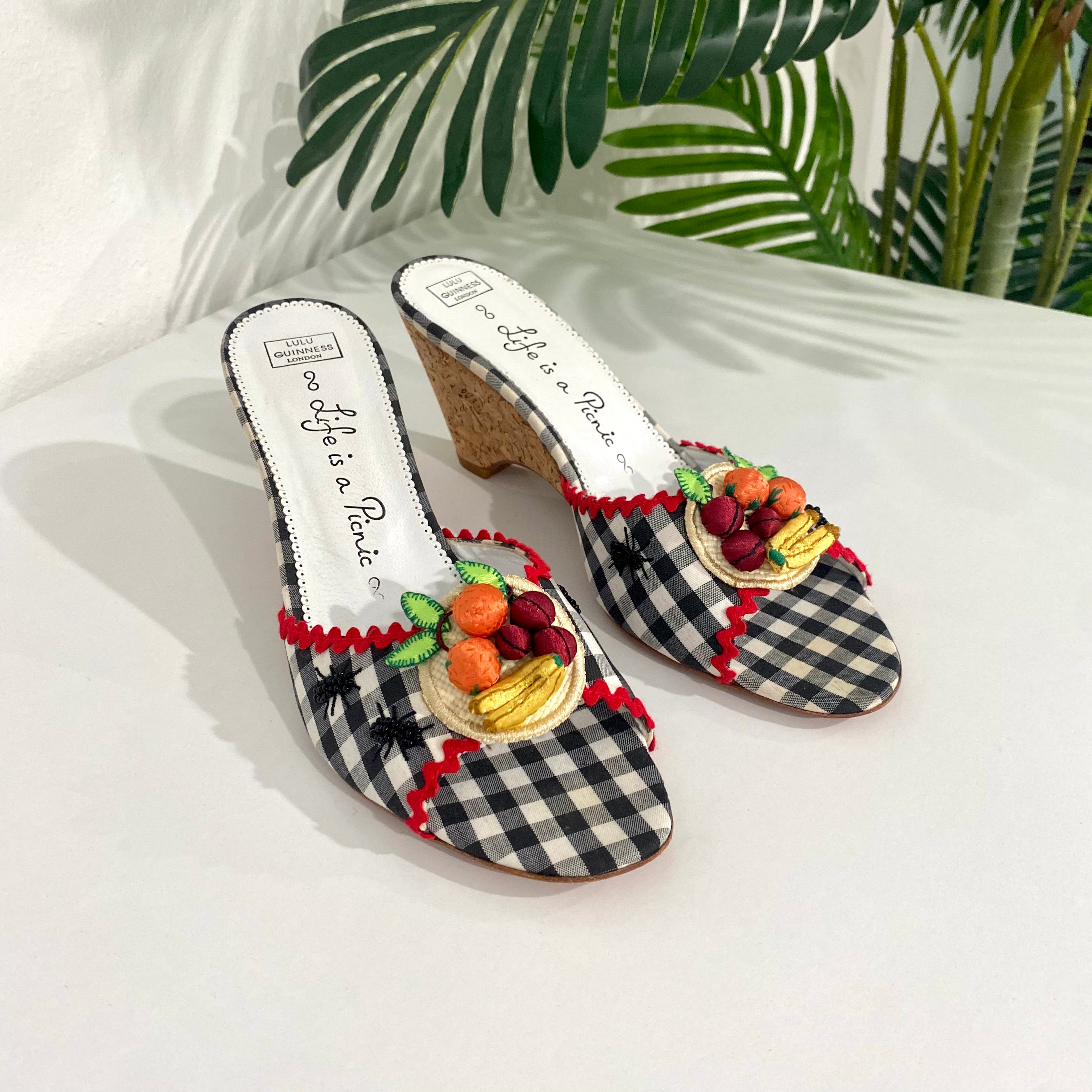 Lulu Guinness Picnic Sandals