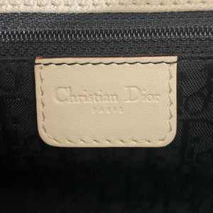 Christian Dior Cream Snakeskin Bag
