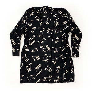 ysl shirt dress YVES SAINT LAURENT 80s Black Floral Silk Jacquard Dress Garment Modern + Vintage