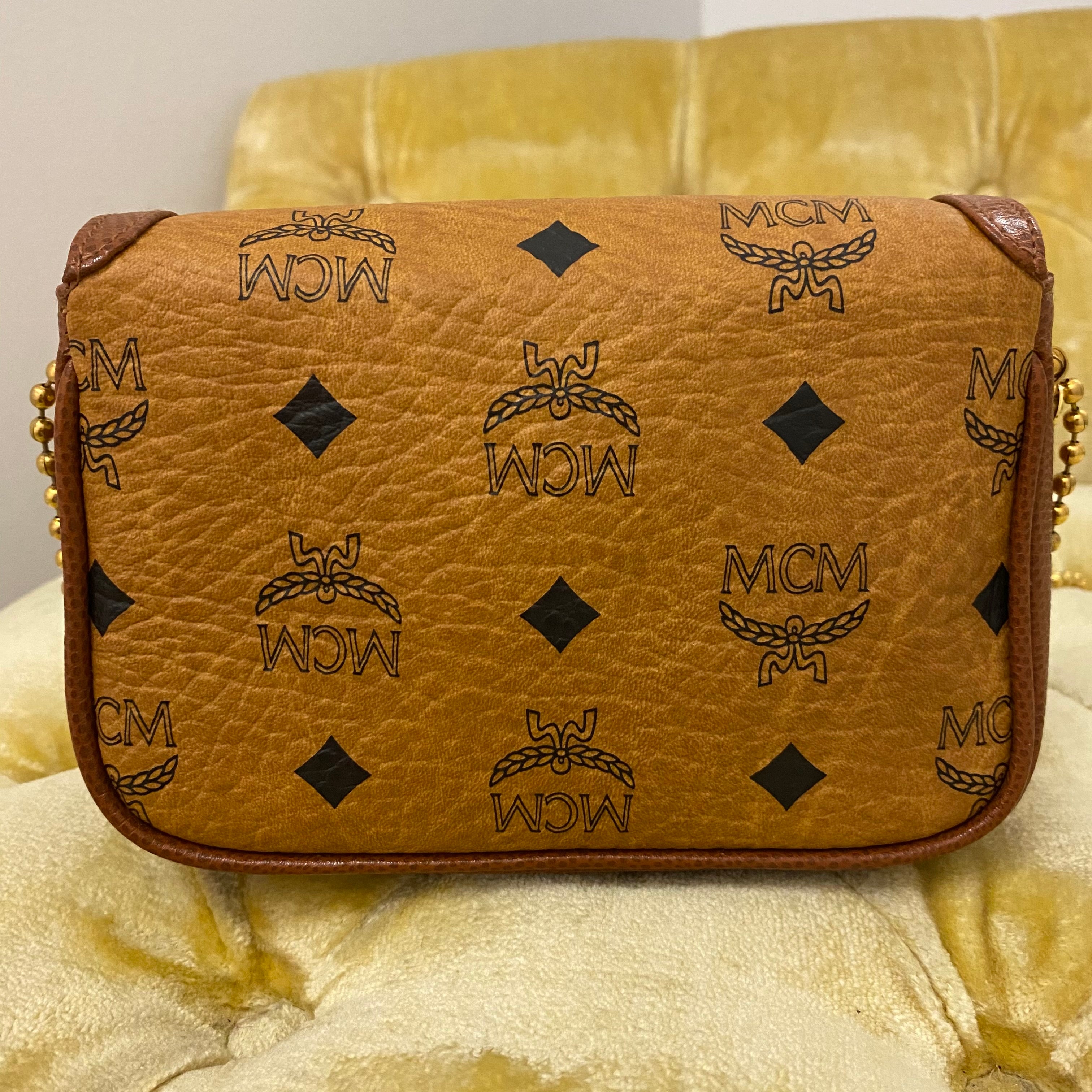 MCM, Bags, Price Firmno Offers Super Sale Authentic Vintage Mcm Mini  Visetos Bag