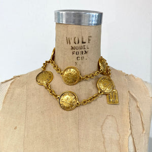 Chanel Vintage Coin Belt – Dina C's Fab and Funky Consignment Boutique