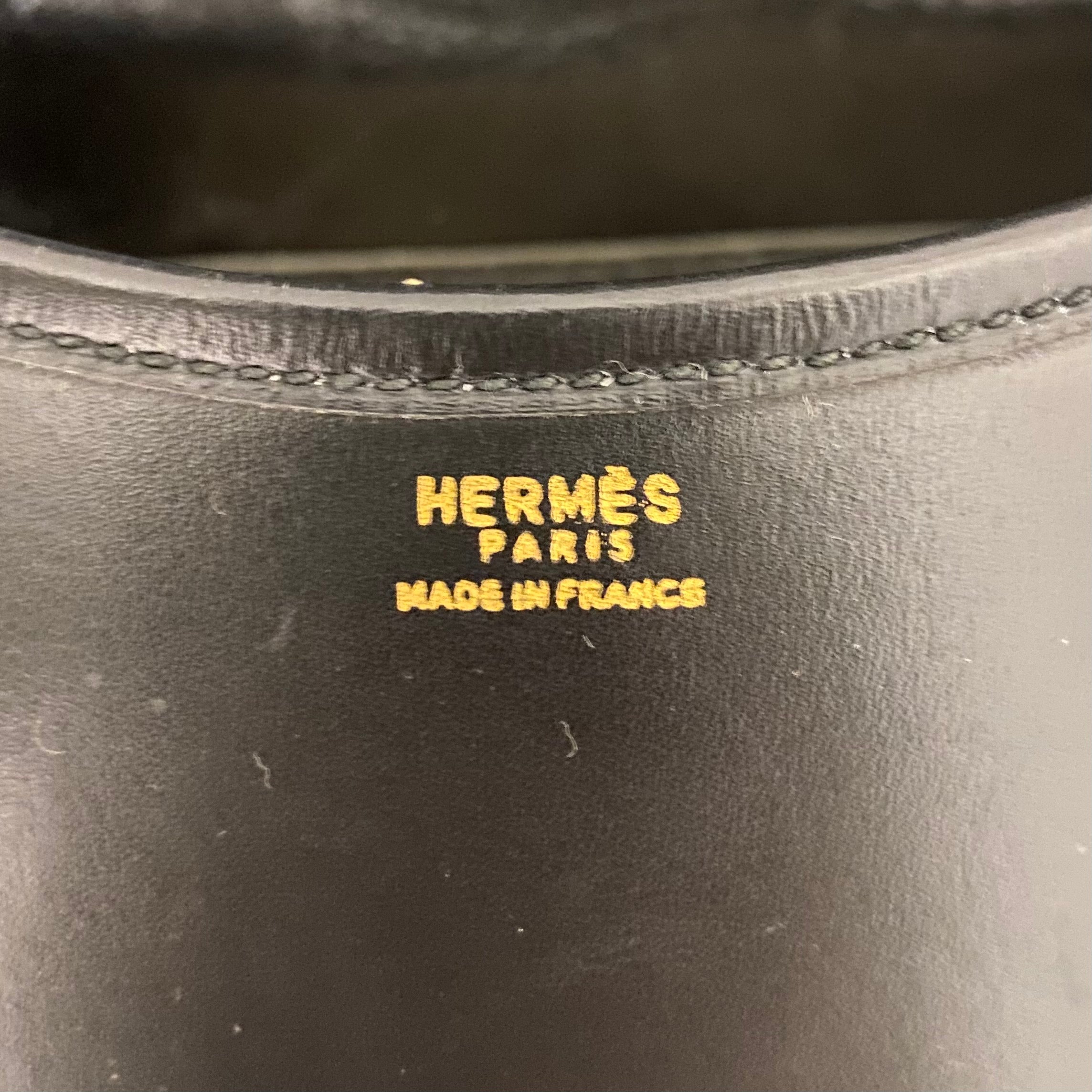 Hermès Vintage Black Shoulder Bag