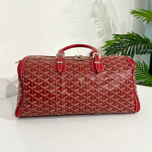 Goyard Red Croisiere 40 – Dina C's Fab and Funky Consignment Boutique