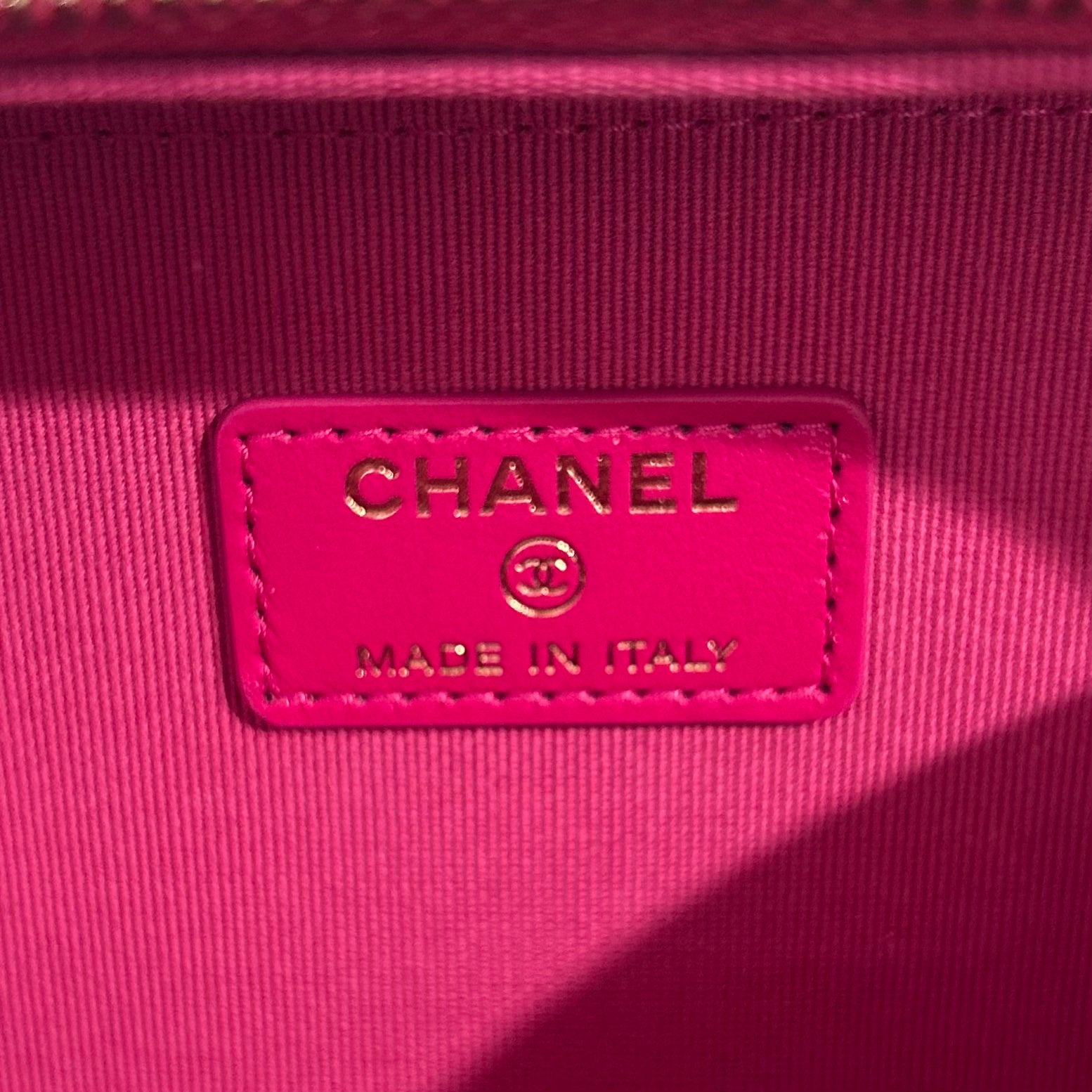 Chanel Fucshia Twist Your Buttons Mini Bag 2022