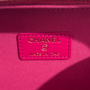 Chanel Fuchsia Twist Your Buttons Mini Vanity