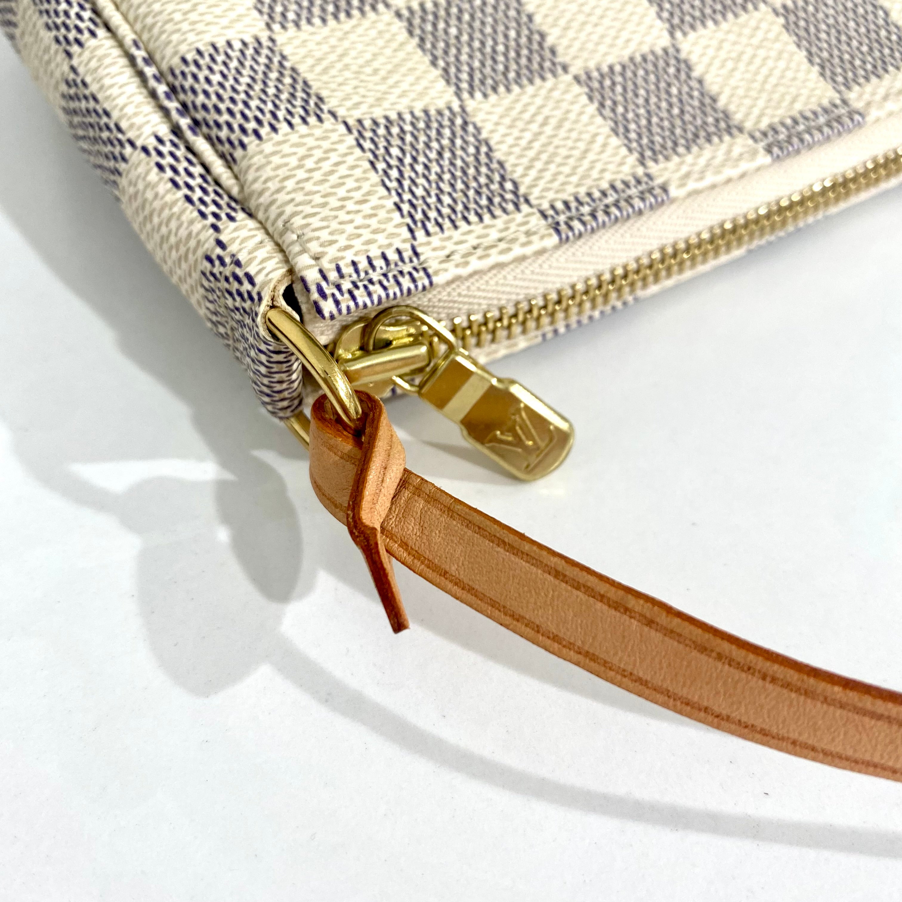 Louis Vuitton Pochette Accessoires Damier Azur Unboxing