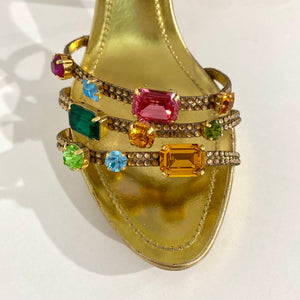 Rene Caovilla Jeweled Sandals
