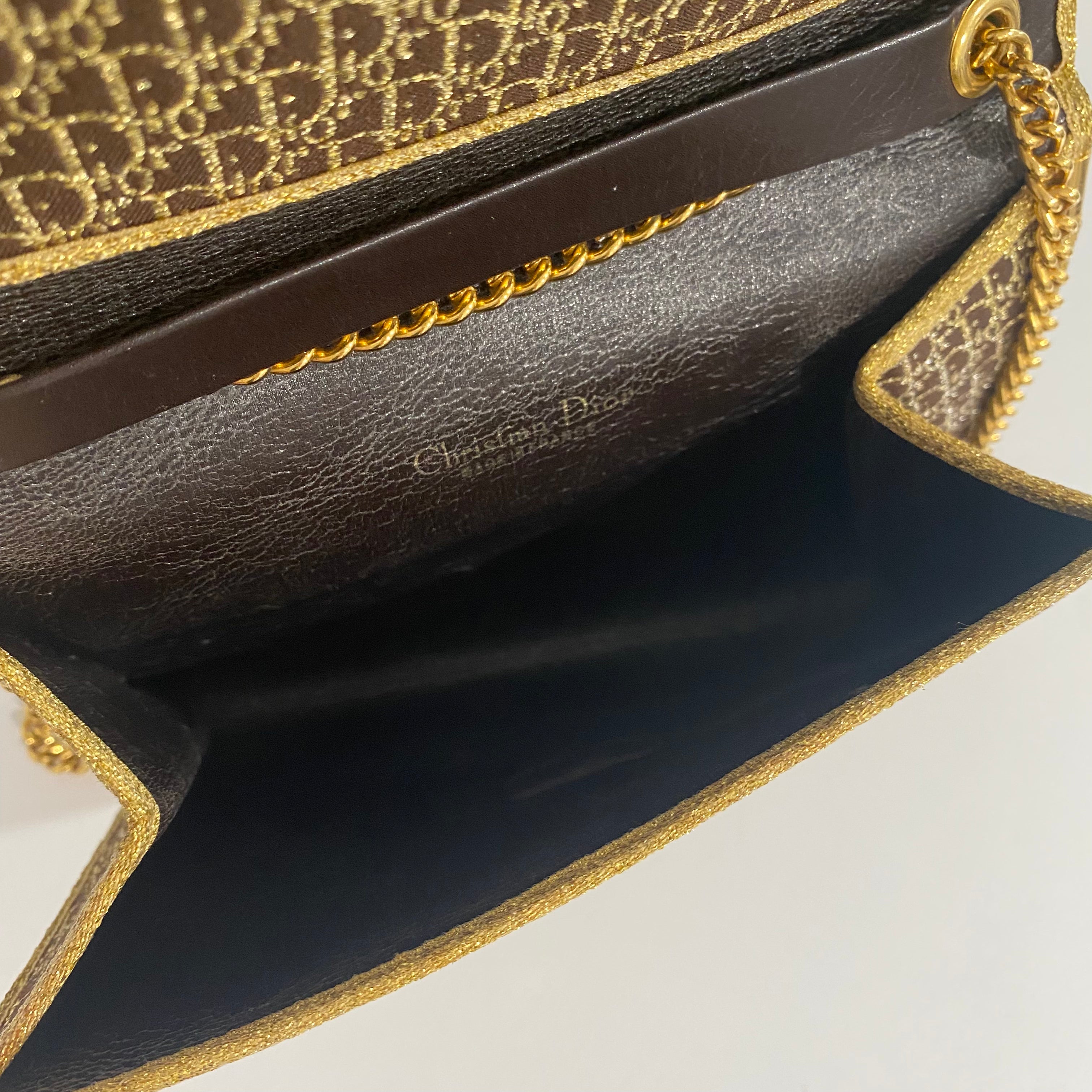 Dior Gold Lurex Bag