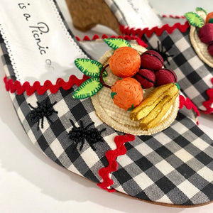 Lulu Guinness Picnic Sandals