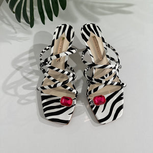 Sophia Webster Zebra Sandals