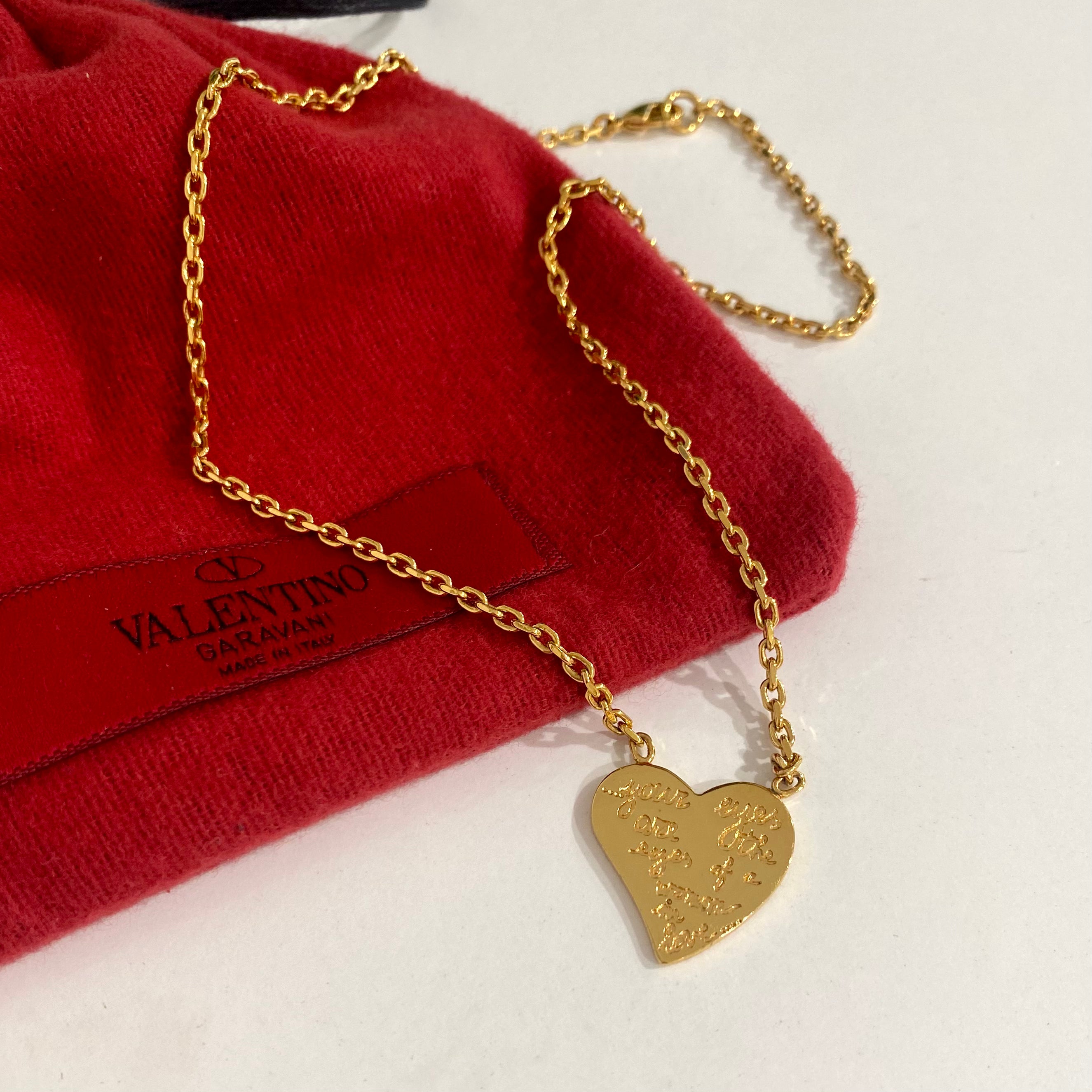 Valentino Love Series Heart Necklace