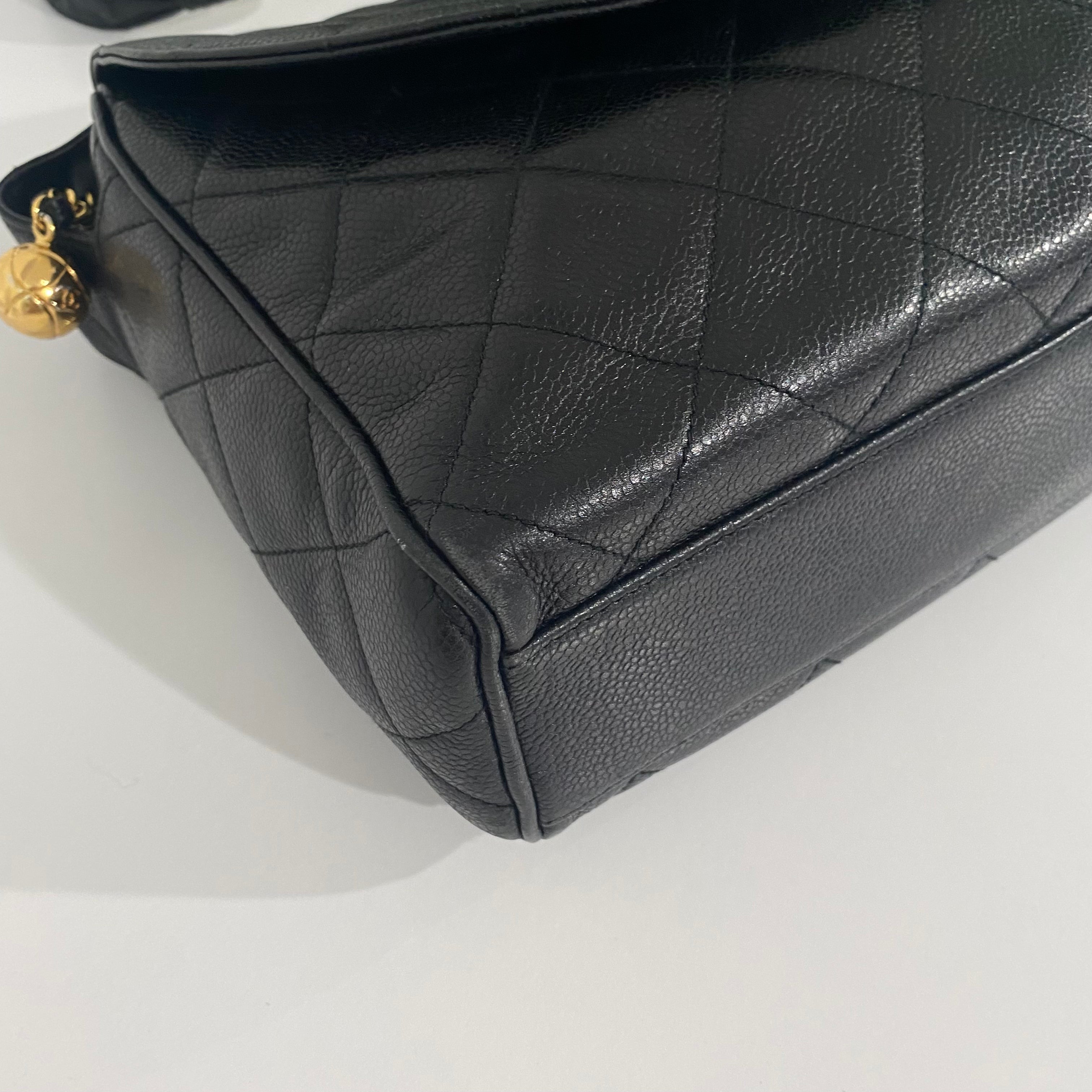 Chanel Vintage Black Camera Bag