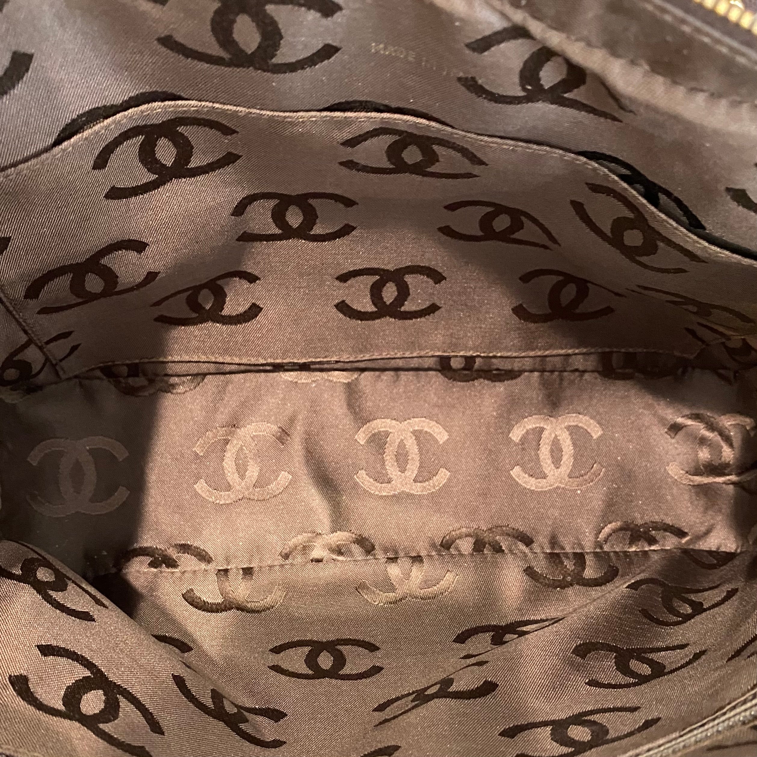 Chanel Brown Caviar Camera Bag