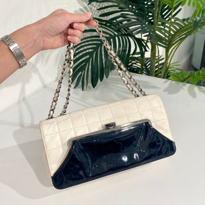 Chanel Patent Clutch Flap Bag