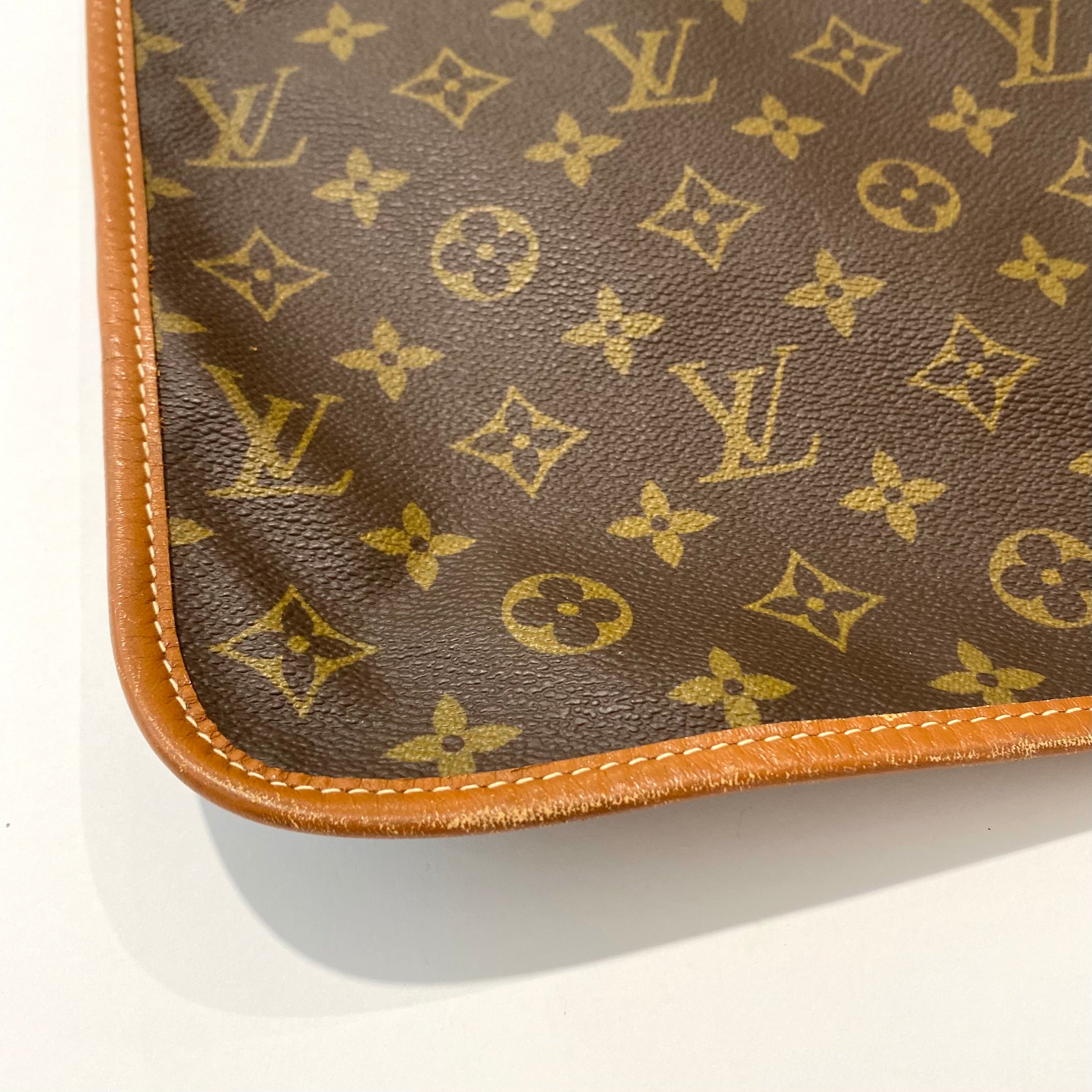 Vintage Louis Vuitton Bag 11x19 With Tag Read Description 1970-1990 #2475