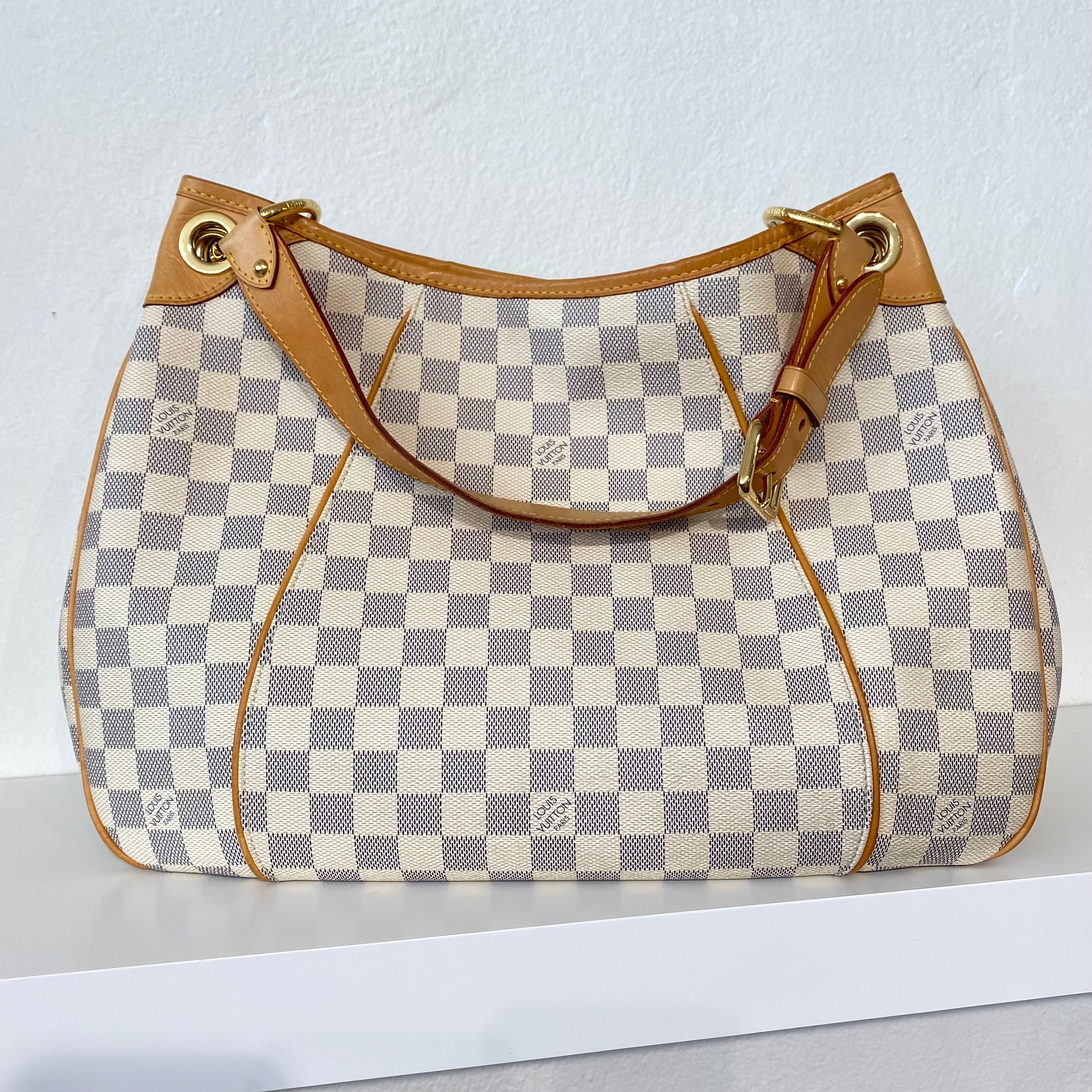 Louis Vuitton Damier Azur Galleria GM – Dina C's Fab and Funky Consignment  Boutique
