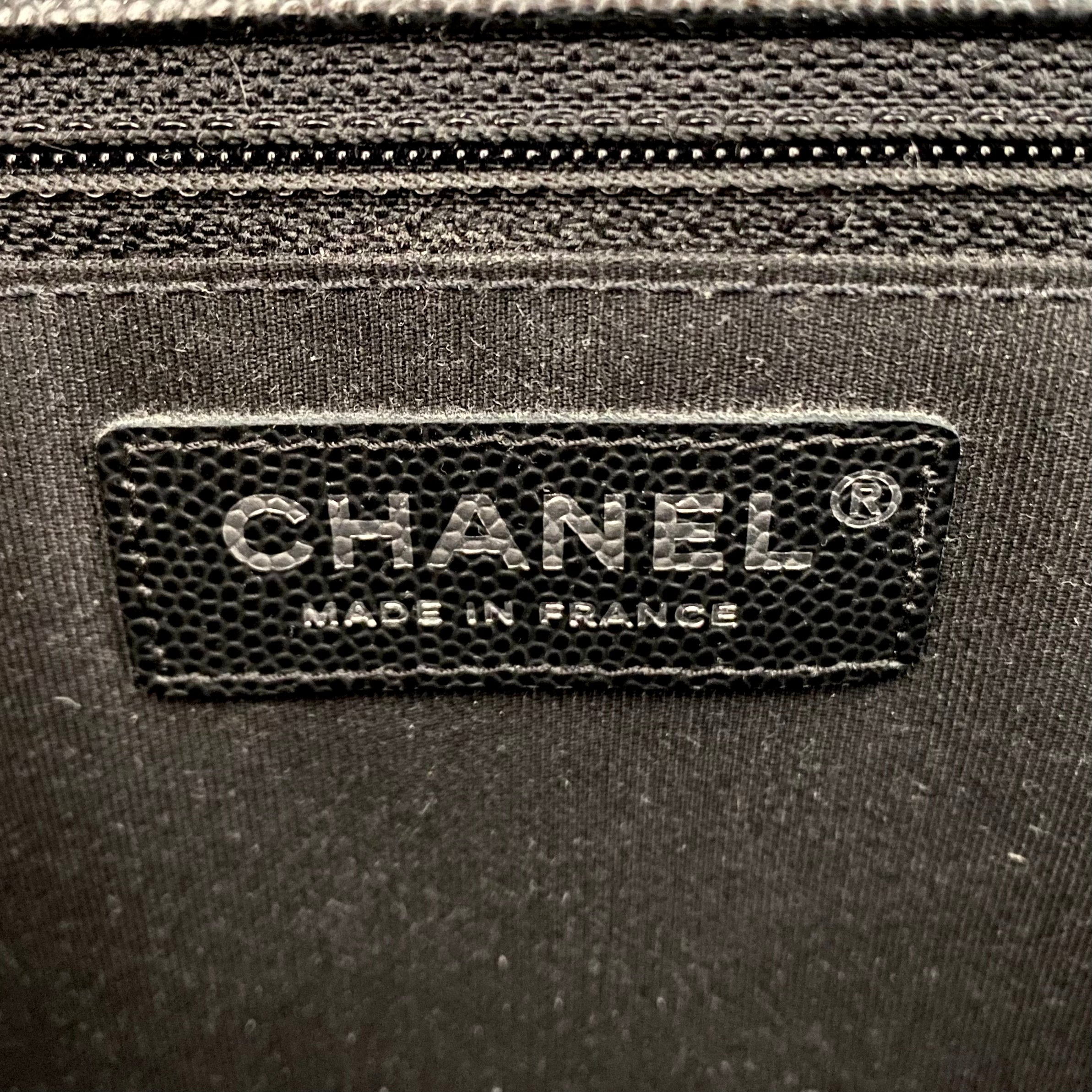 Chanel Black Boy Bag
